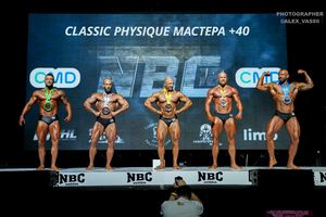 CLASSIC PHYSIQUE МАСТЕРА+40